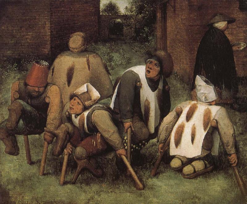 Pieter Bruegel Beggars china oil painting image